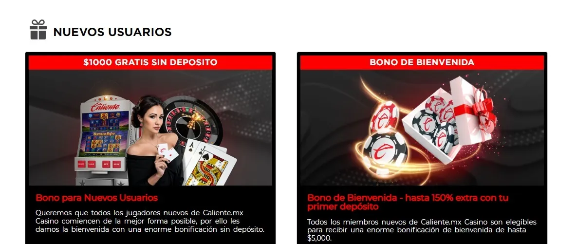 Paga en casinos y recibe promociones promociones nuevos usuarios